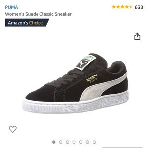 Women's Suede Classic Sneaker used 6.5